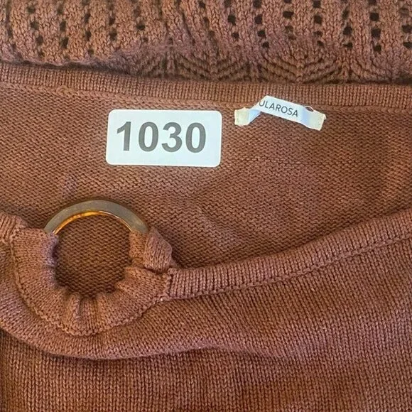 Tularosa Sachi O Ring Midi Skirt in Clay - Picture 10 of 10